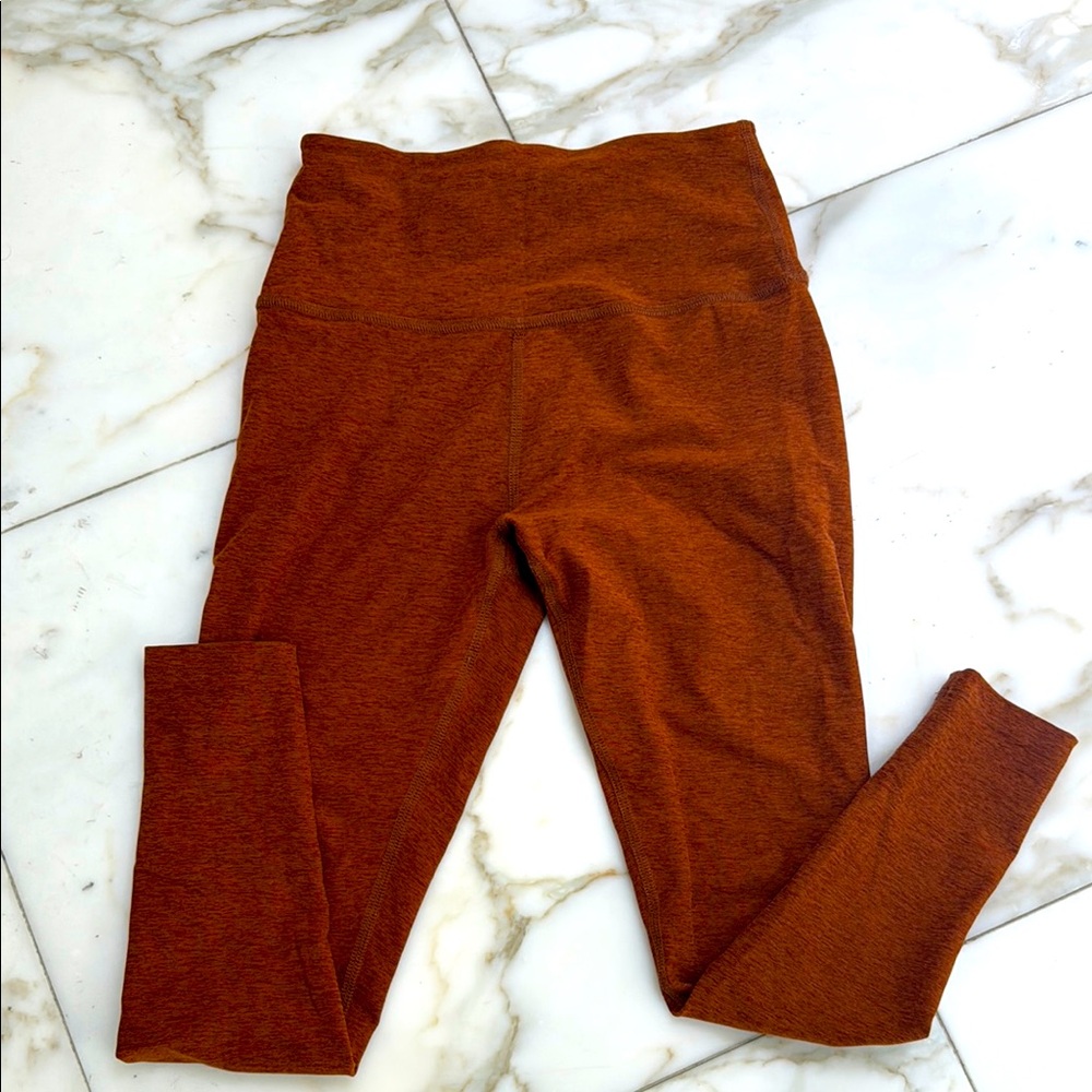 Beyond Yoga Rust Leggings